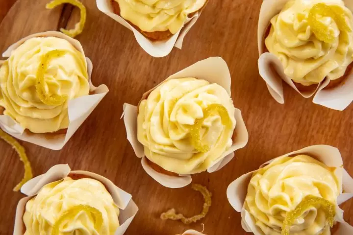 Cupcakes de limón